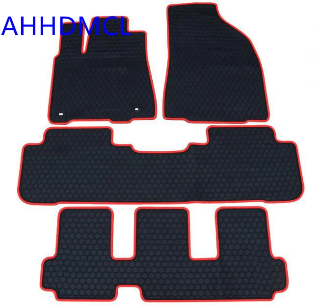 Car Floor Mat Non Slip Mats Feet Rugs For Toyota Highlander 7 Seats