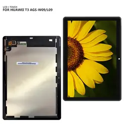 9,6 ''для huawei MediaPad T3 10 AGS-L09 AGS-W09 AGS-L03 Дисплей комбинированная Светодиодная панель Сенсорный экран Стекло Сенсор Запчасти для авто