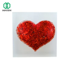 WHISM подарок на день Святого Валентина силиконовая форма-сердце инструменты для украшения торта силиконовая форма для шоколада формы Маффин глина из эпоксидной смолы