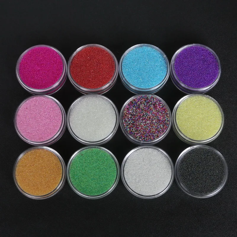 Buy 30Gram Mixed Color Caviar Glass Mini Micro Beads