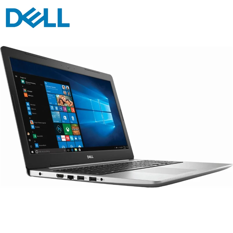Dell Inspiron 15 6 &quotсенсорный Экран Ноутбук AMD Ryzen5 8 ГБ памяти 1 ТБ HDD Платина игровой