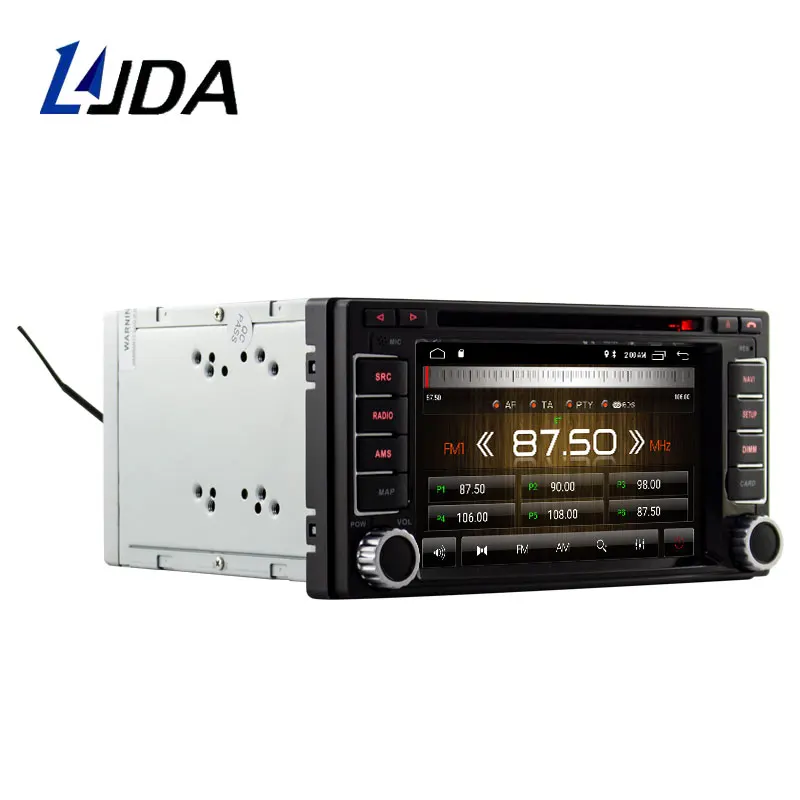 Clearance LJDA 2 Din Android 9.1 Car DVD Player For Subaru Forester Impreza 2008-2011 Wifi GPS Navi Radio 2G RAM Stereo Audio Multimedia 4