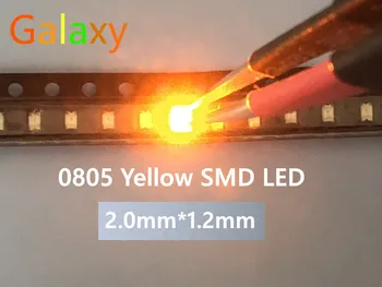 

3000PCS 0805 Yellow SMD LEDs Super Bright LED 0805 diodes 2012 led Light Emitting Diode 580-590nm
