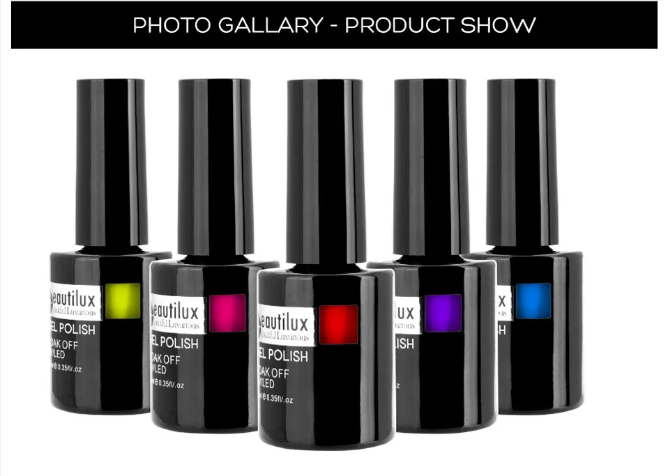 Beautilux Brand 1pcs Royal Navy Baby Dark Blue UV LED Soak OFF Gel Nail Polish Nails Gel Varnish Gels Lacquer 10ml (2)