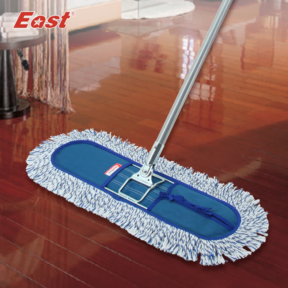 East Wood floor flat mop Large household 360 degree spin dry magic mop