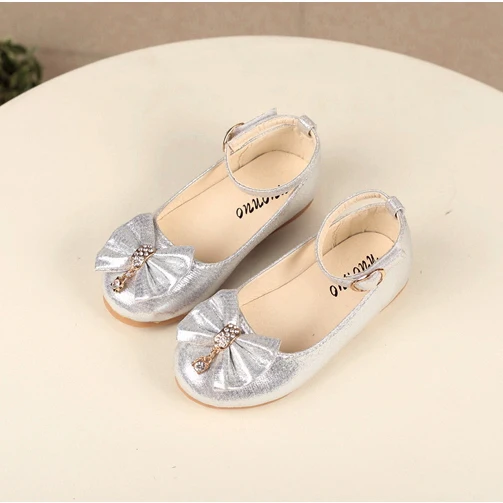 1 9 years Old Kids Shoes Rhinestone Girls Shoes Gold Pink Sliver Dance
