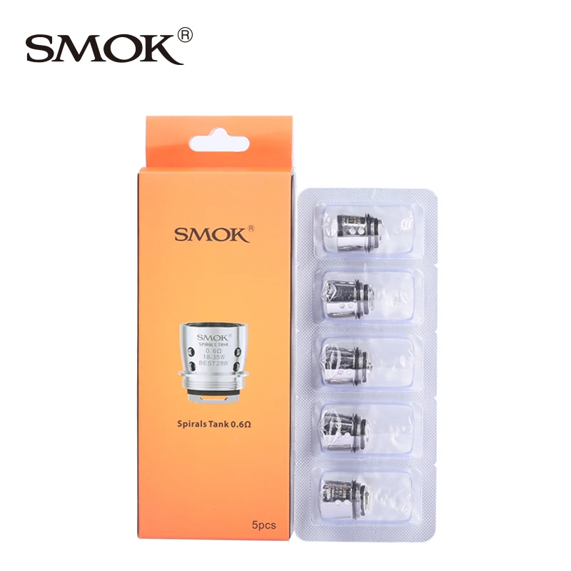 5 шт./лот электронных сигарет SMOK спирали Core 0.3ohm/0.6ohm катушки для спирали/спирали