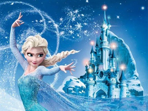 

oneroom square 5D Diy Daimond Painting "Frozen Elsa" 3D Diamond Painting Round Rhinestone Diamant Painting Embroidery Cartoon