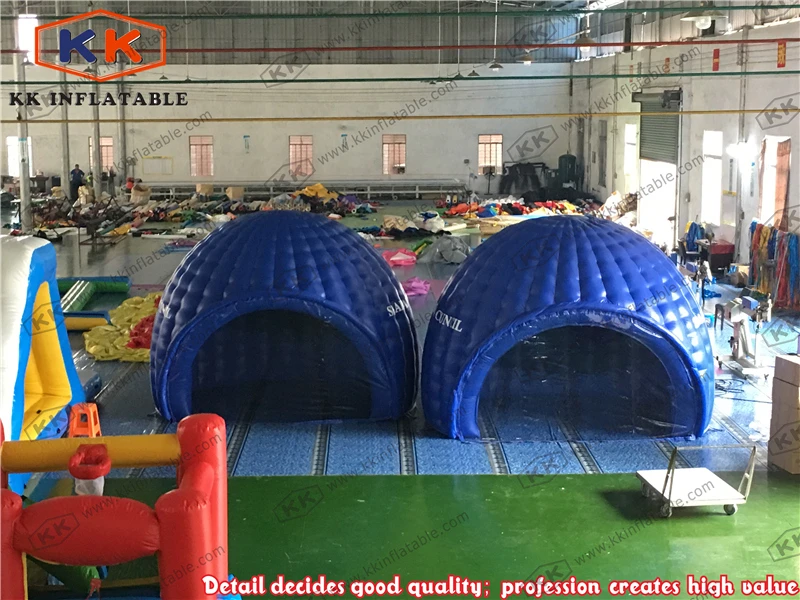 Half-Moon Inflatable Igloo Tent Stage Tent Air Dome Luna Tent