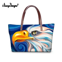 Сумки для покупок для женщин сумки картина с орлом принт повседневное на плечо Дамы Мужская тотализаторов Высокие кошельки Путешествия