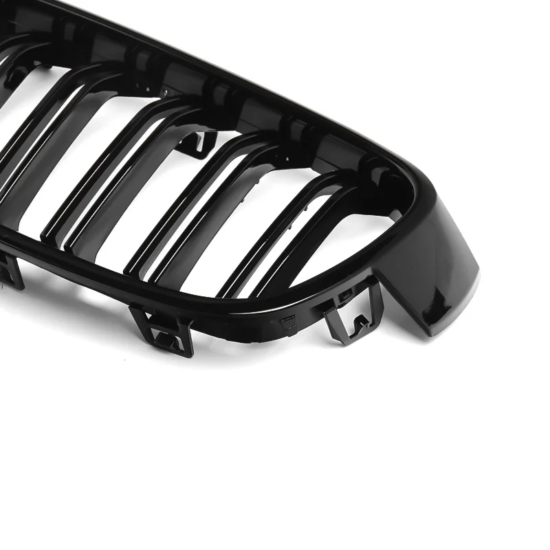 MagicKit черный глянец двойная планка Линия м 3 вид Передняя почечная капот решетка автомобиля решетки гриль для BMW 3-серии F30 F31 F35 2012