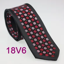 YIBEI coahella Галстуки Черная граница Серебряный Розовый Красный горошек Тонкий Галстук жаккардовые галстуки тканевые 6 см узкий галстук на шею из микрофибры