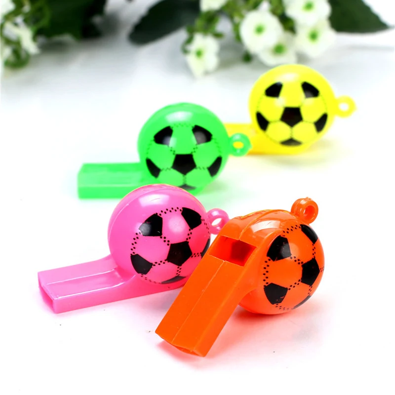 Buy 10pcs Colorful Plastic Football Soccer Small