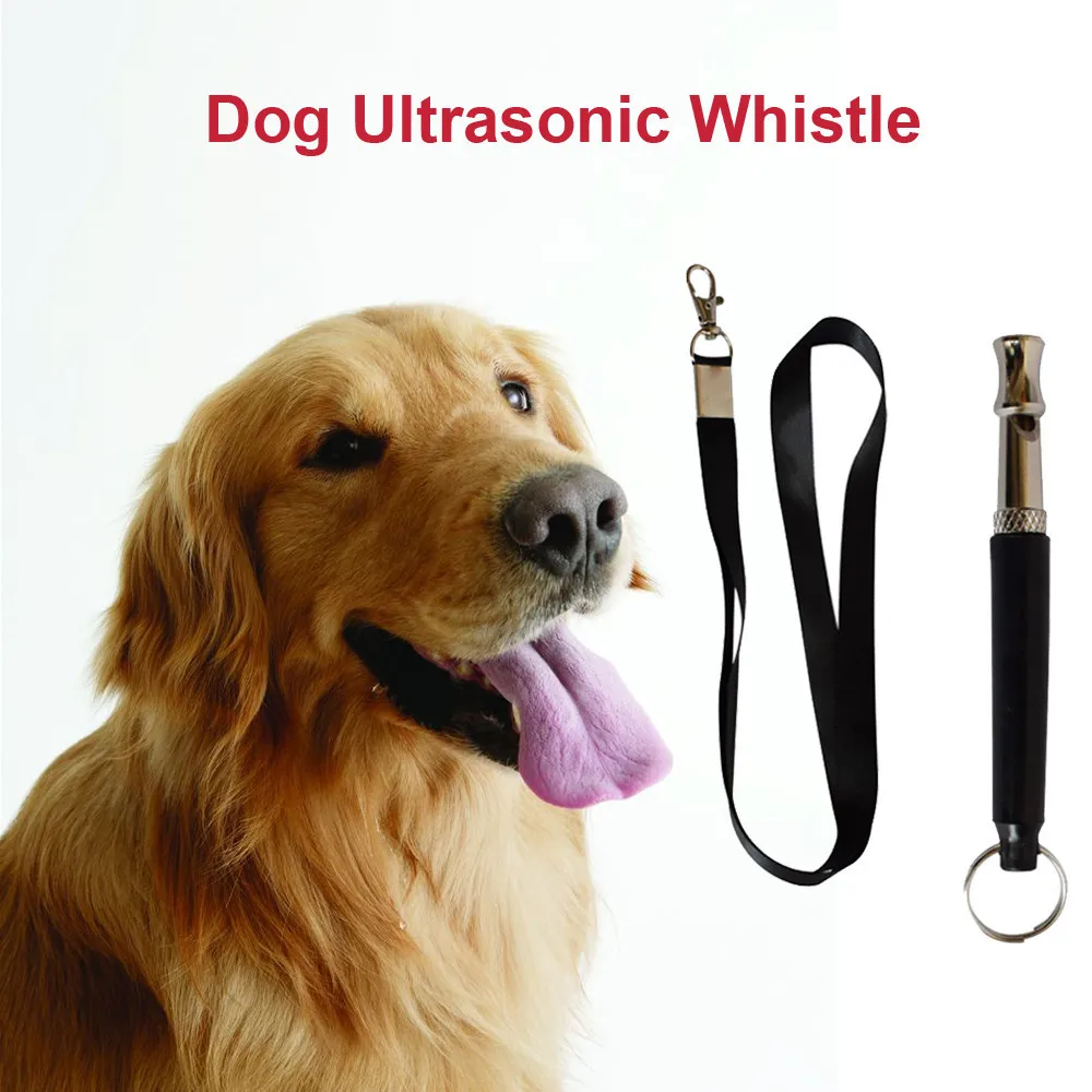 

2Pc Dog Training Whistle Pet Dog Repeller Anti Barking Stop Pet Ultra Sonic Sound Anti-lost Dog Trainer L4