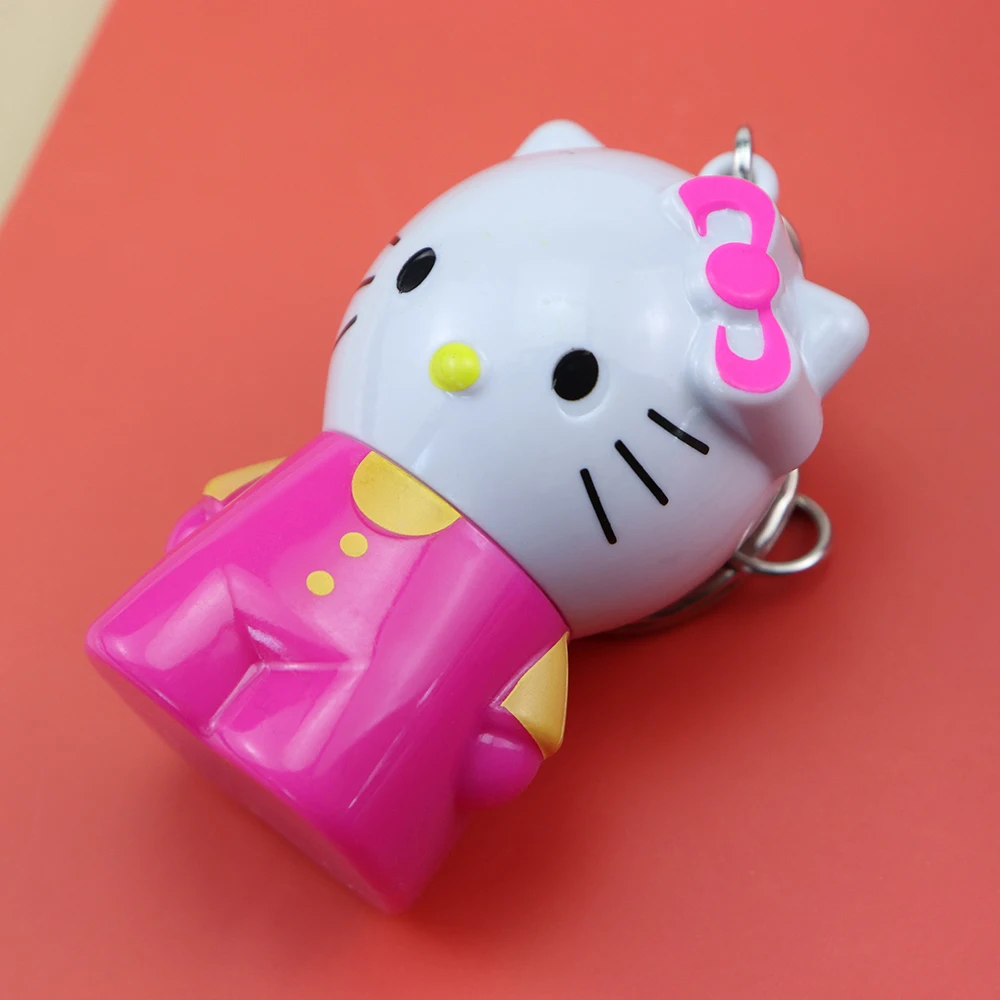 Милая маленькая Kitty Выдвижная Шариковая ручка kawaii выдвижная 0 7 мм синие Бусины