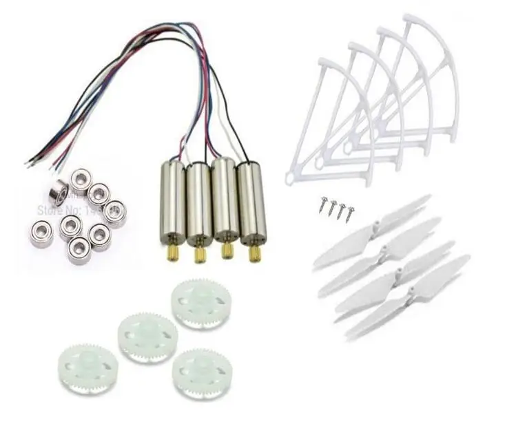 

Hubsan H502S H502E H502T H507A H216A Spare Parts set CW CCW motors gears bearing propeller frame