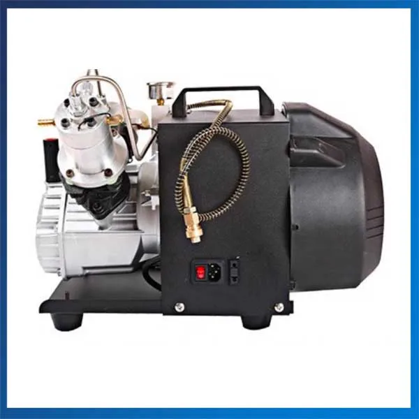 

Hot Sale 2.2KW 0-30mpa Fast Two Cylinder Air Pump Compressor For Pneumatic Airgun Scuba Rifle PCP Inflator