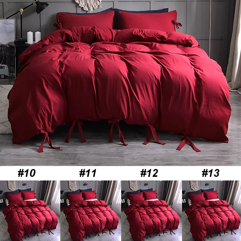 

Bedding Sets Quilt Cover Bedding Cover Set New Duvet Cover Red Home Furnishing Bed Sheet Luxury