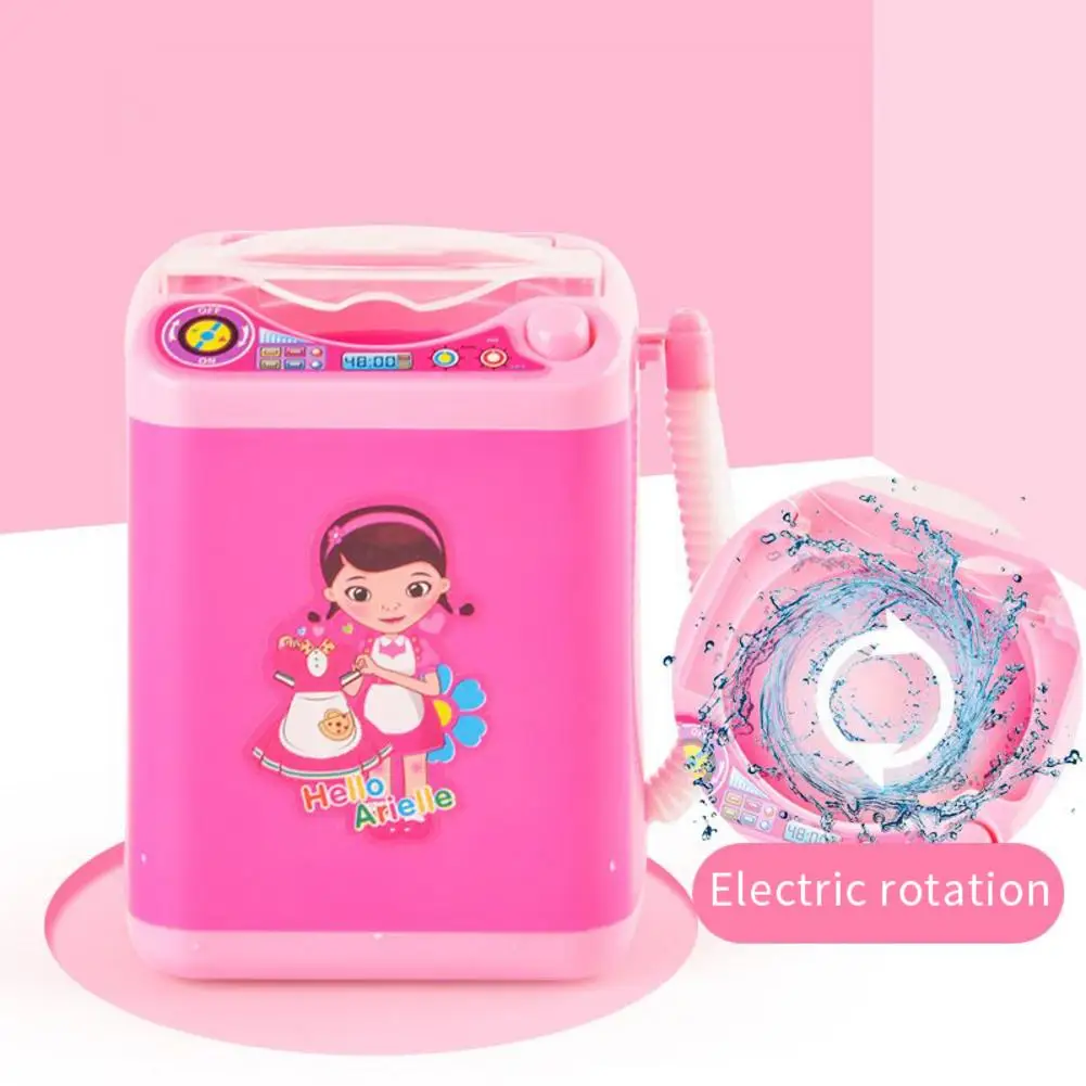 Мини-стиральная машина, электрическая детская игрушка для ролевых игр, мини-симулятор, бытовая техника, ролевые игры, детские маленькие подарки