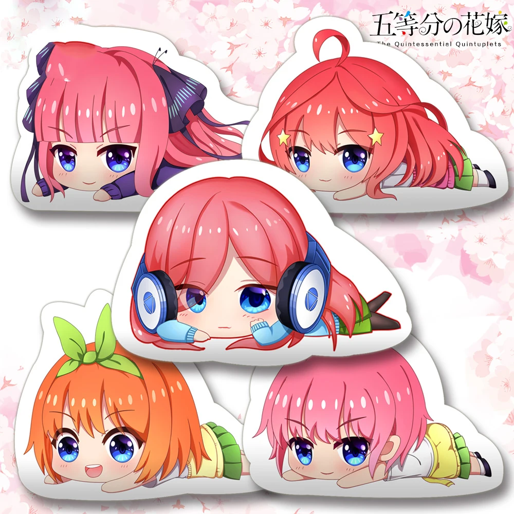 Аниме Go Toubun no Hanayome Nino Nakano Miku Yotsuba кукла для косплея плюшевая мягкая подушка