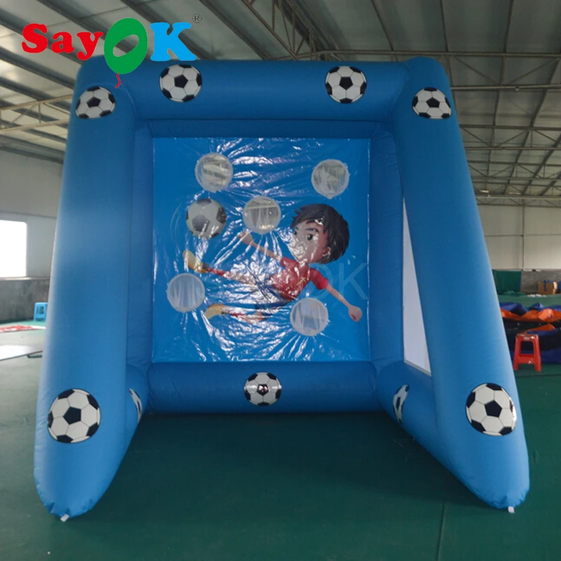 Cheap PVC inflatable soccer goal/inflatable football goal/inflatable