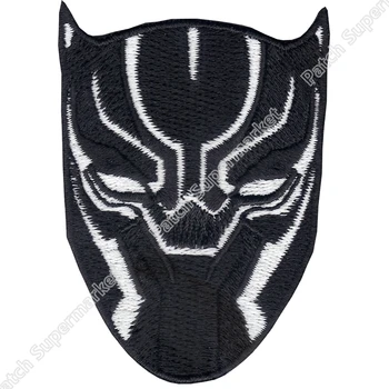 

3" Black Panther Hero Full Embroidered Patch Avengers Marvel Comic TV Series Movie Avengers Infinity War Iron On wappen