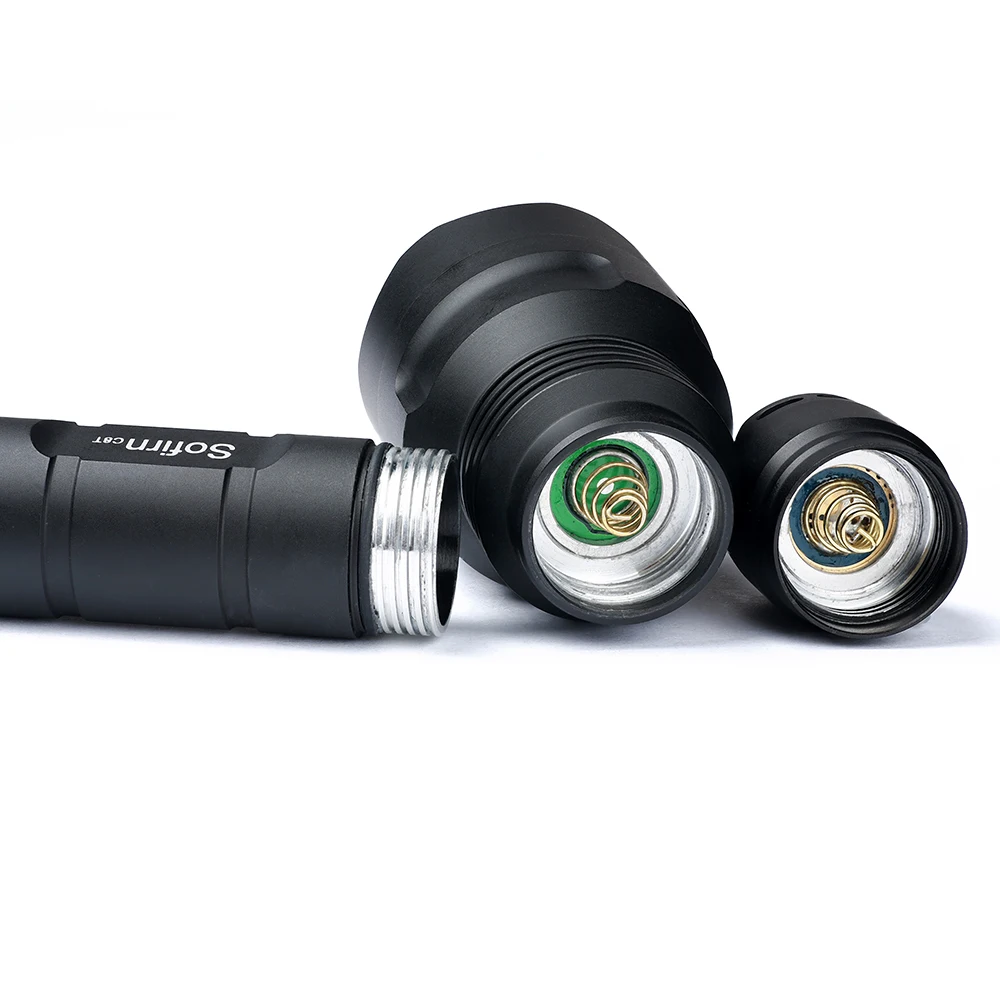 Sofirn Новый C8T мощный светодиодный фонарь 18650 Cree 1310LM портативный тактический