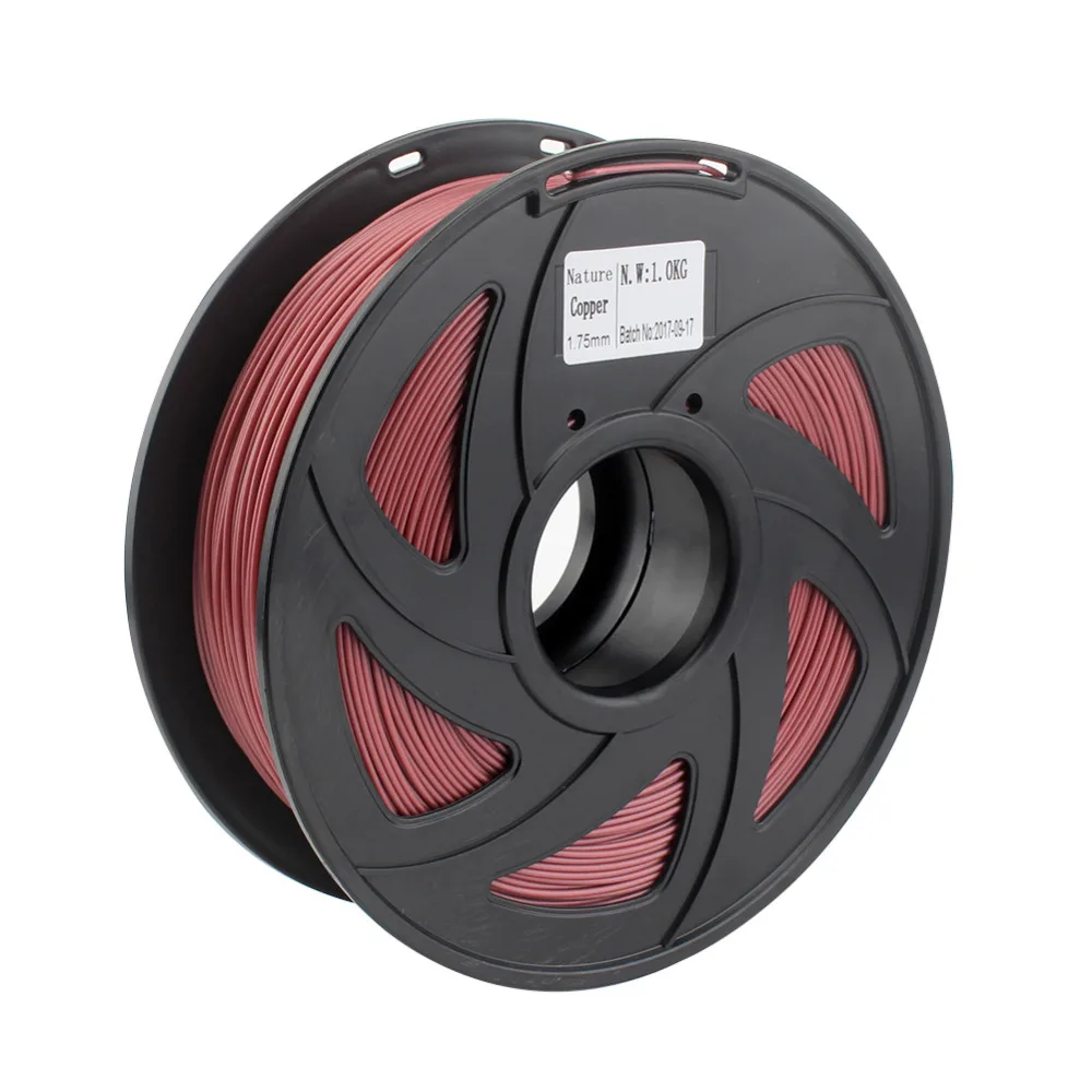 

CREOZONE 3D Printer Filament Metal Series Copper Filament 1.75 1kg Spool for Prusa i3 RagRap Premium Quality