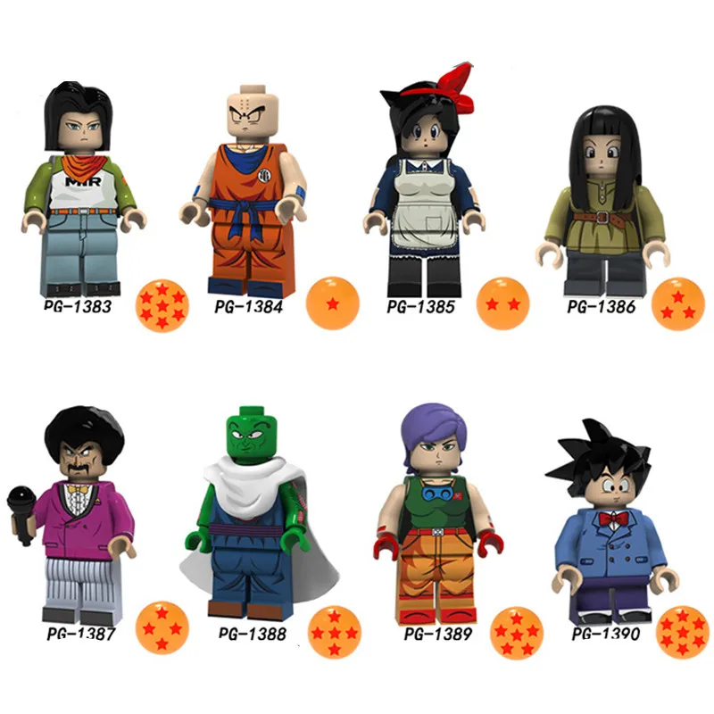 

Single Sale Dragon Ball Figure Building Blocks Goku Dragon ball super Action Figure Brick Blocks Toys for Children dragon ball z