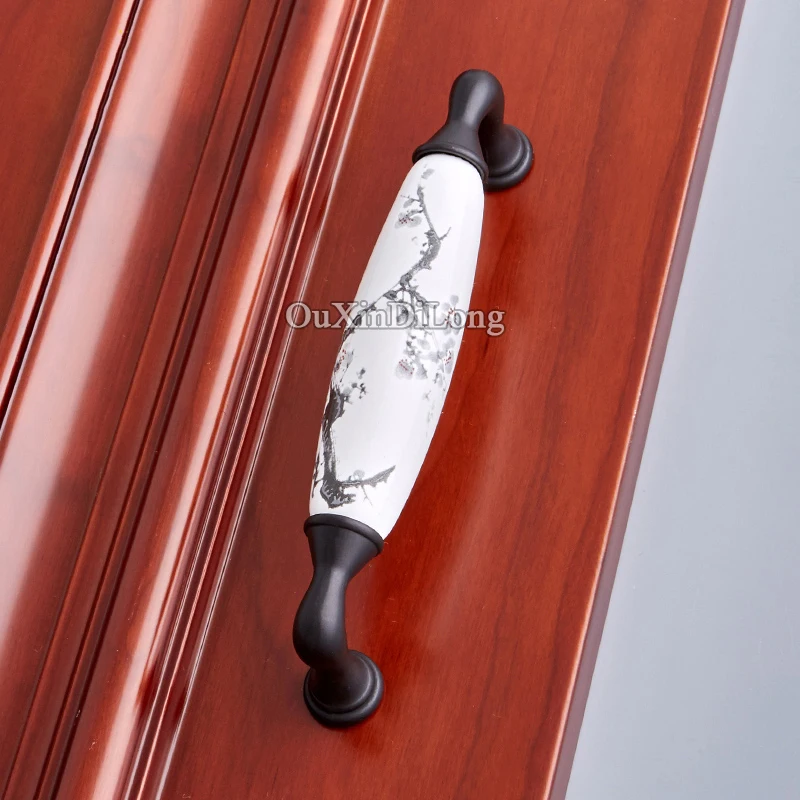 10 шт. ручка из бамбука и керамики для кухонной двери|cabinet pull handle|kitchen door handlespull handle |