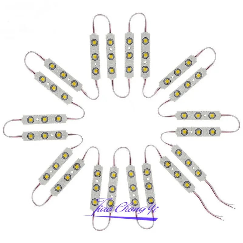Светодиодный модуль 5054 3 светодиодный DC12V Водонепроницаемый реклама Дизайн светодиодный модули подсветкой 20 шт./лот