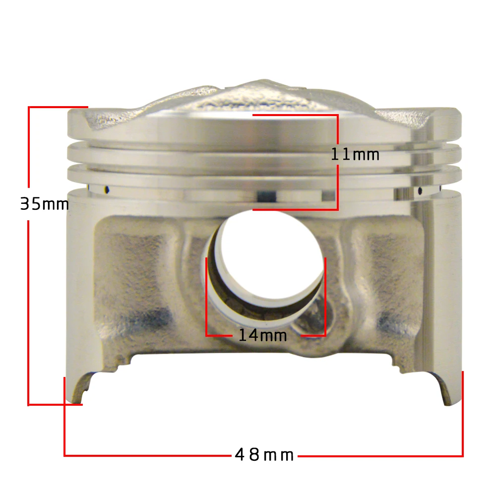 48,25 48,5 мм поршневой палец 14 мм мотоцикл STD поршень 48 мм поршневые кольца для Yamaha FZR250 90-95 FZR250RR EXUP 96 FZR250 ZEEL 97 3LN