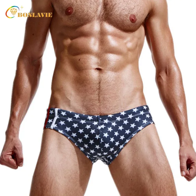 Special Offers Men Swimwear Summer Stars Triangle Men's Swimming Trunks Plus Size Sunga Masculina Swim Briefs Shorts maillot de bain homme Special Offers Men Swimwear Summer Stars Triangle Men's Swimming Trunks Plus Size Sunga Masculina Swim Briefs Shorts maillot de bain homme