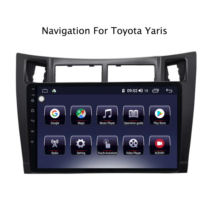 Best 9" Android 8.1 8 core 4G RAM 64G ROM GPS Navigation Car Radio For Toyota Yaris 2008 2009-2011,with Carplay/4G LTE 2 Best 9" Android 8.1 8 core 4G RAM 64G ROM GPS Navigation Car Radio For Toyota Yaris 2008 2009-2011,with Carplay/4G LTE 2