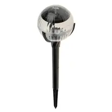 Водонепроницаемый Солнечный шаровидный датчик светодиодный свет сад открытый для дорожки на участке свет для газона освещение Декор ABS Солнечный Свет Декор