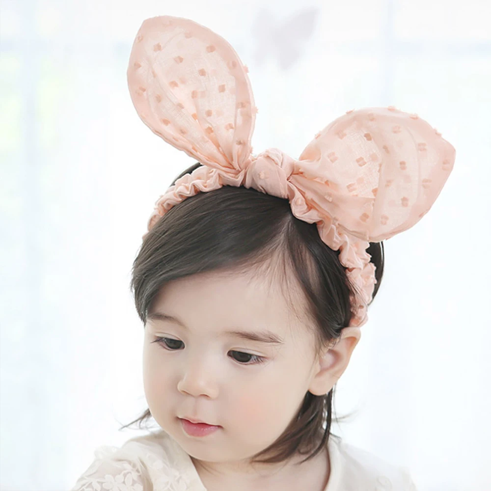 Fashion Baby kids Headbands Elastic Knotted Cotton Girl's Hairbands