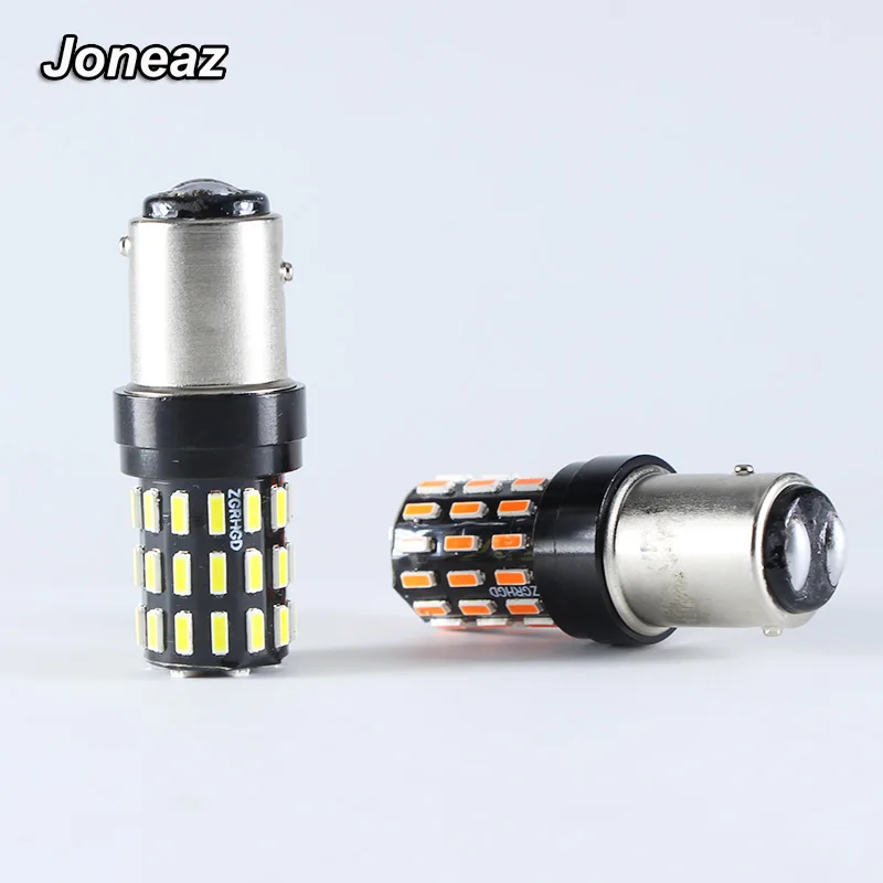 

1X led car bulb S25 P21W 1156 BA15S 1157 BA15D Dc 12 volt 24 v 5W super white red 3014 truck Turn Signal Reverse Brake Lighting