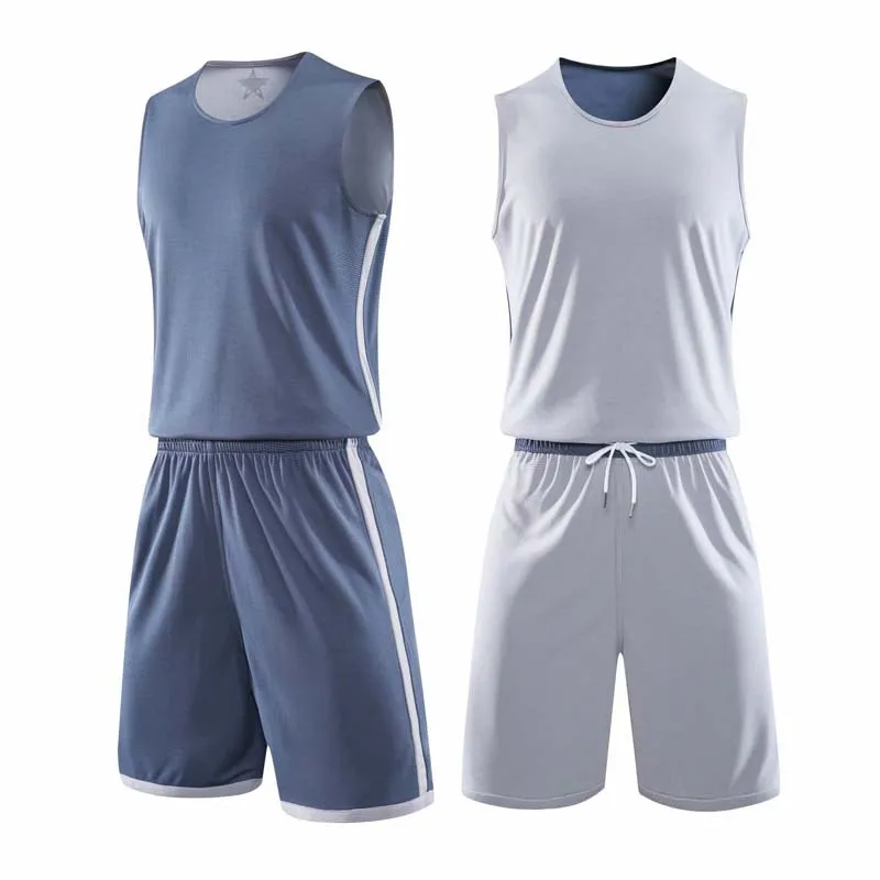 

College Basketball Jerseys Uniforms Men Women Kids Reversible Basketball Set Kits Double-sided Sports Training Suits XXS-6XL