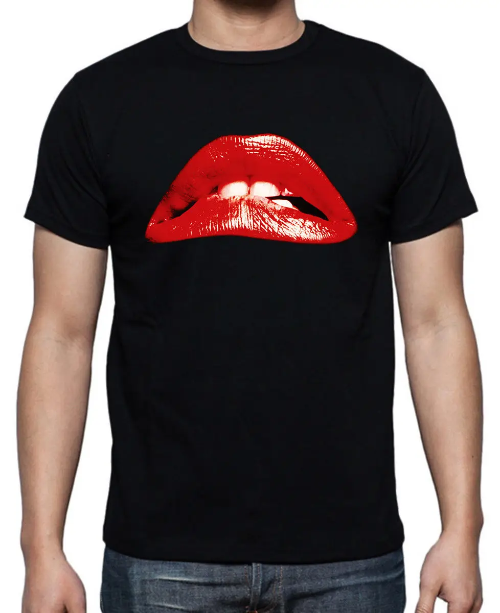 Rocky Horror Picture Show фильм ретро Gildan черная футболка Размеры M до 2XL Летняя мужская