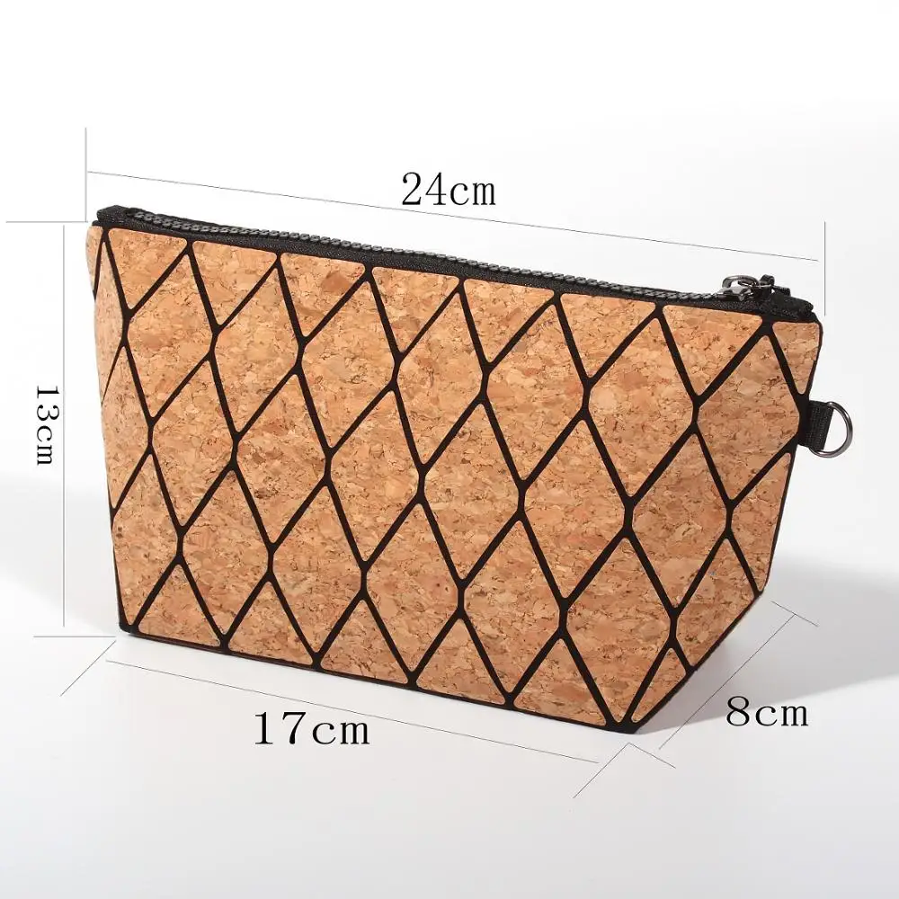 Пробковый ремень сумка геометрическая форма дамская сумочка G119