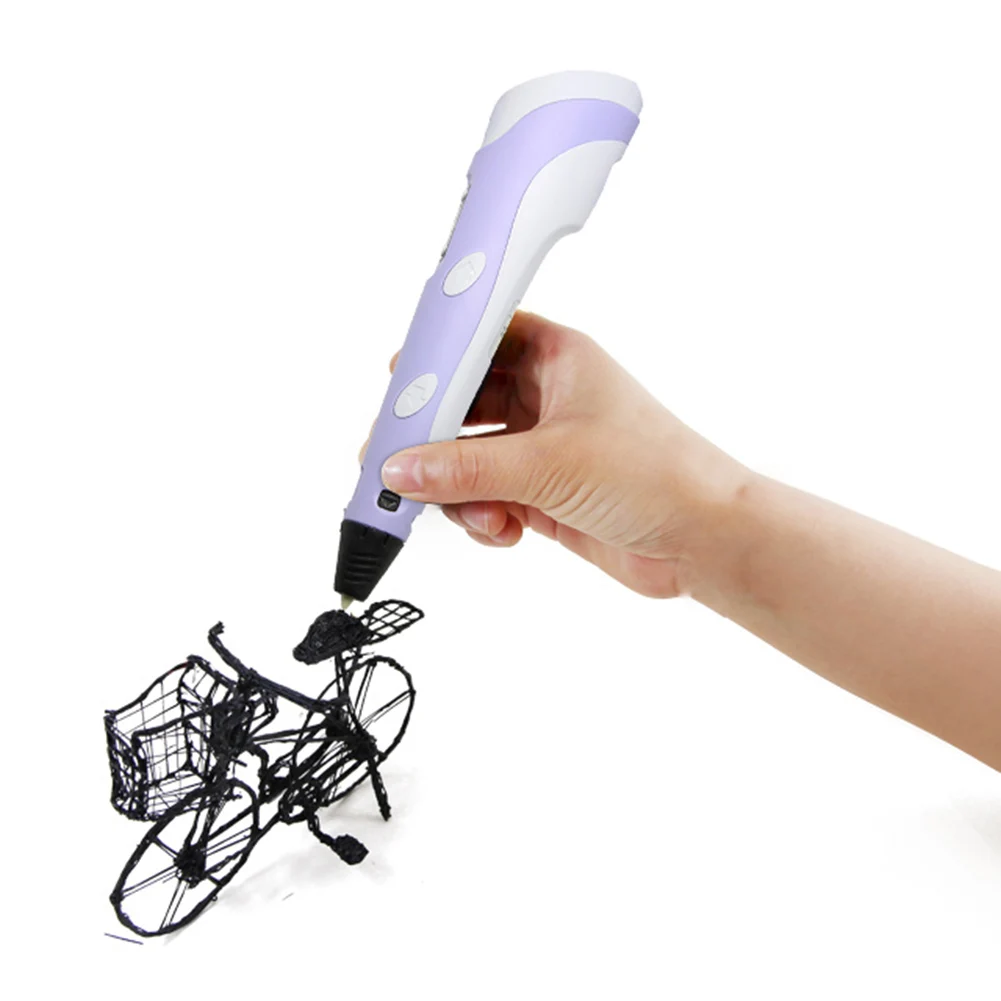 

HOT 3D Magic pen 2st Generation Printer Pen Drawing Pen LED Temperature Display Screen DIY Best DIY Gift For Kids Drawing Tools
