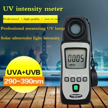 Мини УФ UVA UVB UVAB ультрафиолетовый светильник измеритель уровня 290nm~ 390nm Tenmars TM-213