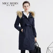 2016 new hot winter Thicken Warm woman Down jacket Coats Parkas Outerwear Hooded Raccoon Fur collar long plus size Slim Cold