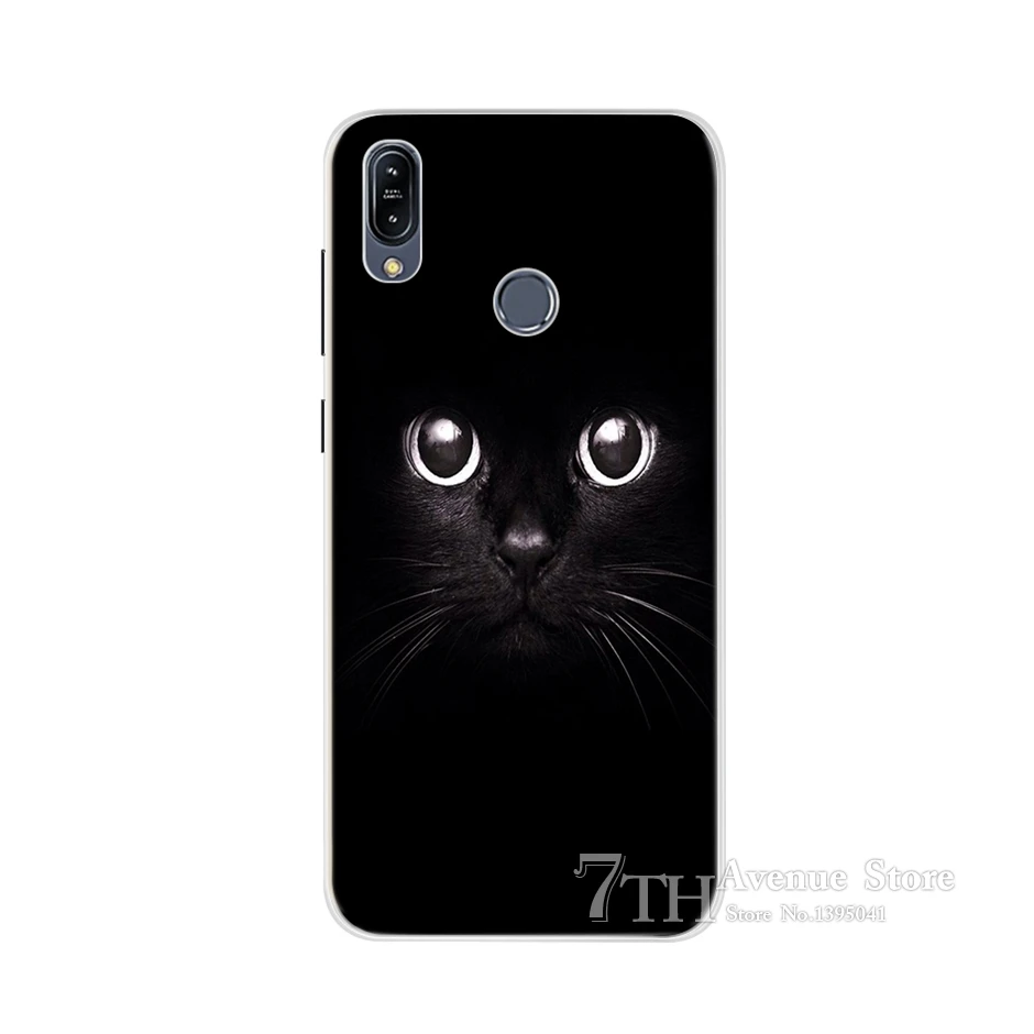 Милый мягкий чехол из ТПУ для Asus ZenFone Max Pro M1 ZB602KL силиконовая задняя крышка бампер