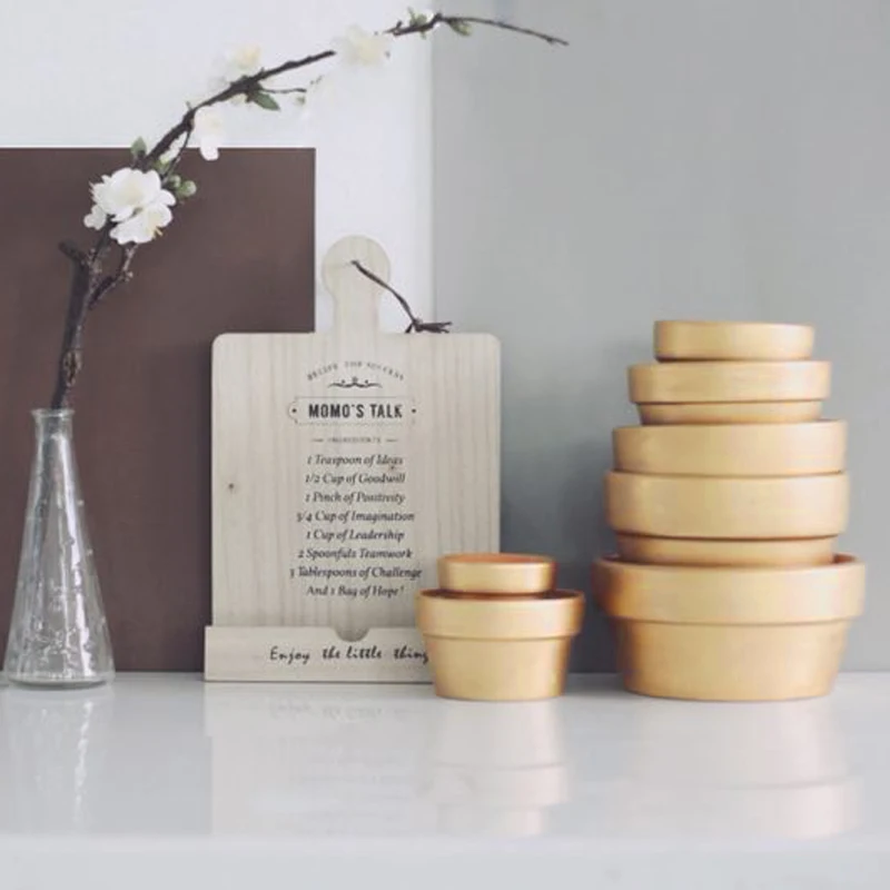 Modern simple style red pottery flower pot golden layer furniture office flower pot free of mail Modern simple style red pottery flower pot golden layer furniture office flower pot free of mail