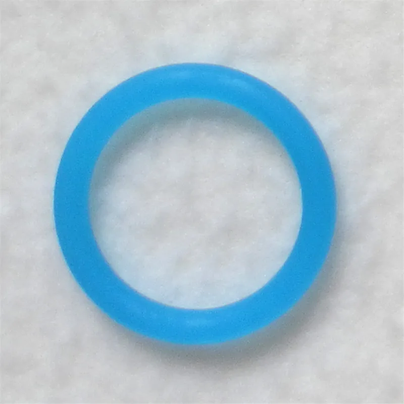 20 цветов) DHL 1000 шт. еда без бисфенола-а класс Силиконовое детское кольцо для соски крепление мам держатель кольца для NUK внутренний диаметр 21,5 мм - Цвет: Blue