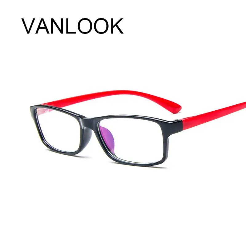 

Antistress Spectacles Clear Glasses Frames With Transparent Lenses Lunette de Vue Fashion Designer For Men Women Matt Black Red