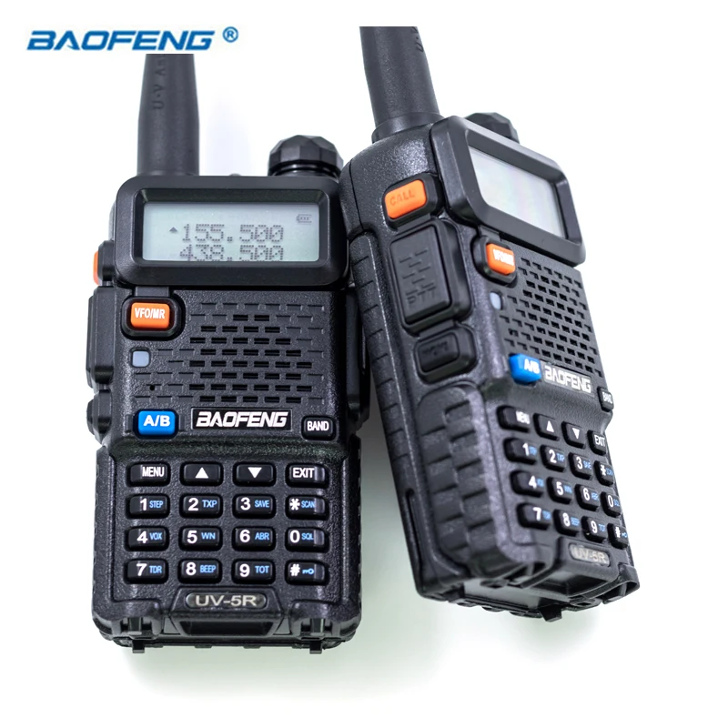 

2 PCS UV5R Baofeng HAM CB Radio Walkie Talkie Dual Band UV 5R Portable Transceiver VHF UHF FM UV-5R Radios 128CH Walky Talky
