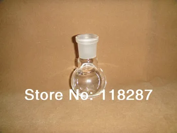 

Single neck,50ml,Flat bottom Glass flask,Glass Boiling Flask,1-neck,24/29,Lab glassware flask
