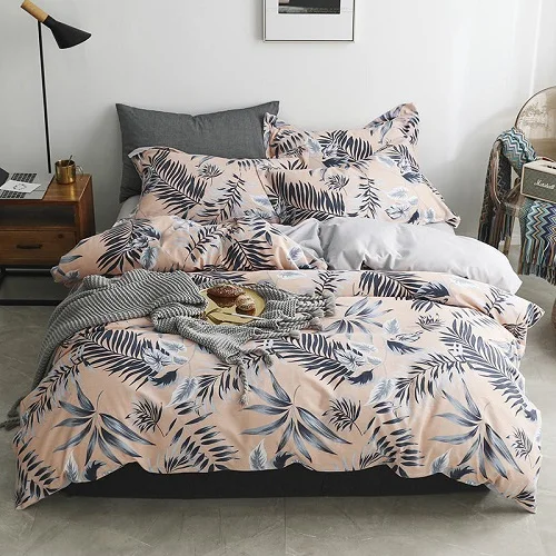 bedding set 6 Хлопок, теплый комплект постельного белья, Королевский размер, простыня, покрывало, Комплект постельного белья, наволочка juego ropa de cama dekbedovertrek - Цвет: bedding set 6